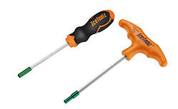 Набір інструментів Ice Toolz 12B5 12B3 + 12B7. Під (квадратний) ніпель 3.2 ". Звичайна ручка як на викрутку і Т-подібна