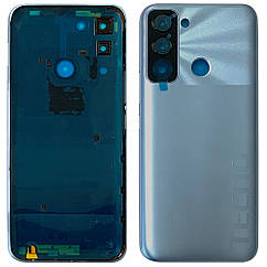 Задня кришка Tecno Pop 5 LTE BD4 BD4l блакитна оригінал Китай