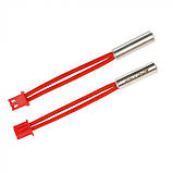 Нагрівач керамічний 24V 50W для 3Д-принтера Creality Ender-3 S1 Pro, Капсула D6mm L20mm, Дроти L50mm XH2.54-2pin, фото 2