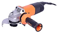 Кутова шліфувальна машина мала AEG WS10-125SK (діаметр круга 125 мм., кейс) 4935451303, фото 3