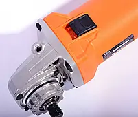 Кутова шліфувальна машина мала AEG WS10-125SK (діаметр круга 125 мм., кейс) 4935451303, фото 6