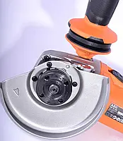 Кутова шліфувальна машина мала AEG WS10-125SK (діаметр круга 125 мм., кейс) 4935451303, фото 7