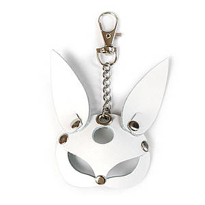 Брелок на карабіні для ключів Art of Sex Bunny, Білий
