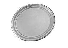 Піднос для піци алюмінієвий 35 см Блюдо алюмінієве для подачі Піднос металевий Піднос алюмінієвий, фото 2