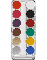 Палітра AQUACOLOR PALETTE, 12 кольорів (палітра SN)