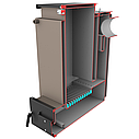 15 кВт 4 мм сталь Котел Холмова шахного типу  BIZON  FS-Eco., фото 2