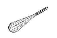 Металевий Ручний Вінчик 40см Вінчик металевий великий Вінчик великий Вінчик кондитерський професійний нержавіюча сталь