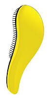 Щетка для волос с эргономичной ручкой, Hair Brush CS mini Yellow желтая