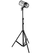 Переносний штатив Stand триногу трипод для світлодіодної кільцевої лампи 2,1 м без коробки Чорний, фото 7