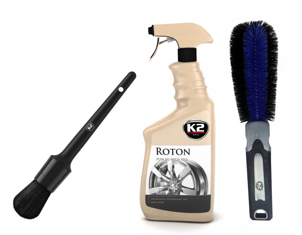 Очисник дисків коліс і ковпаків з індикатором K2 Roton 0.75 л + Щітки для очищення дисків