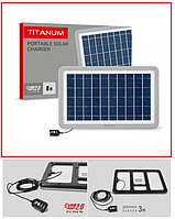 Портативний зарядний пристрій сонячна панель TITANUM TSO-M508U 8W