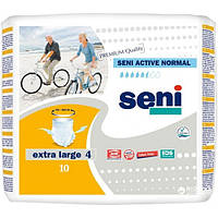 Подгузники-трусики для взрослых Seni Active Normal Extra Large XL (5.5 капель) 120-160 см, 10 шт