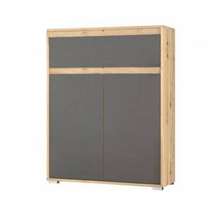 Комод 2Д1Ш Торіно Меблі Сервіс, Сірий, фото 2