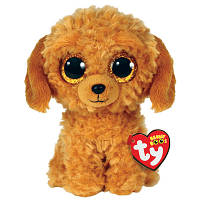 Детская мягкая игрушка TY Beanie Boos Золотой пес NOODLES 15 см 36377