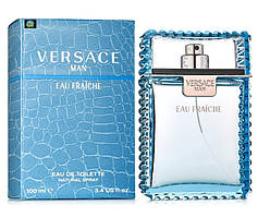 Чоловіча туалетна вода Versace Man Eau Fraiche 100 мл (Euro A-Plus)