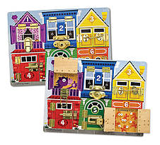 Дерев'яна дошка із засувками ТМ Melissa&Doug, фото 3