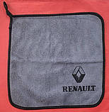 Подарунковий набір для Renault No1 (заглушки, брелок, мікрофібра, ковпачки), фото 4