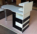 Манікюрний стіл тумба складаний V61, фото 3