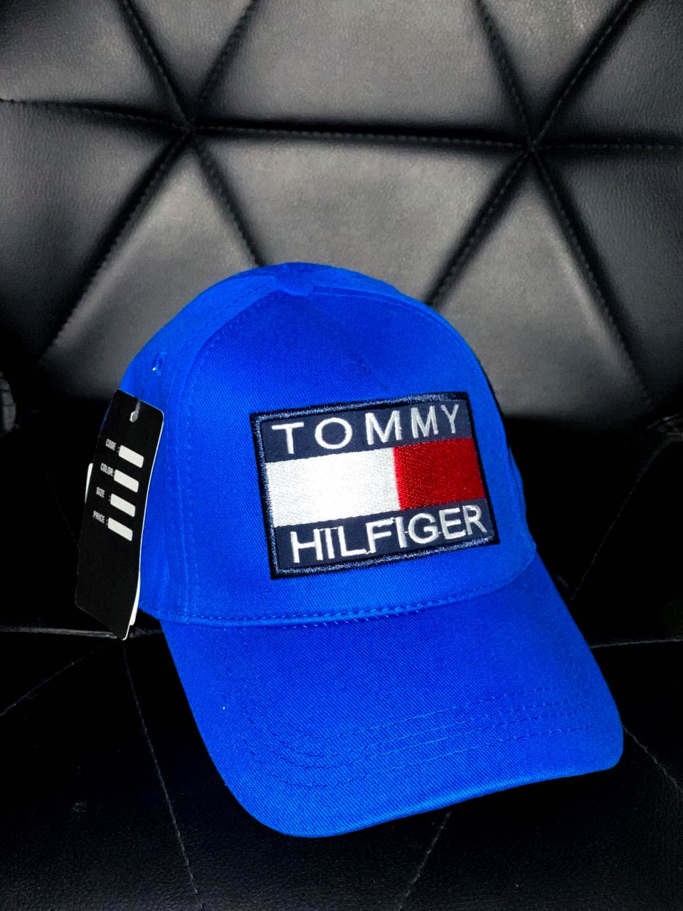 Бейсболка чоловіча синя весна-літо Кепка Tommy Hilfiger