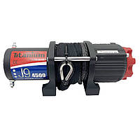 Лебідка електрична до квадроцикла TITANIUM J9 4500 12V з синетичним тросом