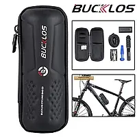 ЖЕСТКАЯ велосумка Bucklos e3 под раму велосипедная сумка кейс для инструментов ремкомплекта очков
