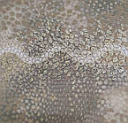 Мереживо на сітці коричнево оливкове ширина 20см