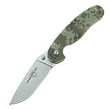 Ніж Ontario Rat Folder Model 1 China  хакі, фото 6