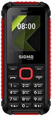 Мобільний телефон Sigma mobile X-style 18 Track Black/Grey Червона