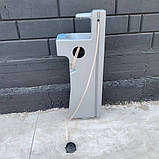 Пластиковий умивальник з помпою для біотуалету, туалетної кабіни Люкс, фото 5