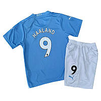 Детская футбольная форма Манчестер Сити  Холанд сезон 23-24 г