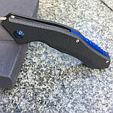 Складаний ніж Широгорів  Получеткий D2 china чорний, фото 7
