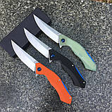 Складаний ніж Широгорів  Получеткий D2 china чорний, фото 4