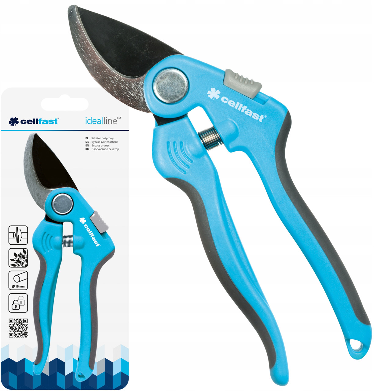 Секатор ручний 16мм