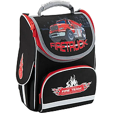 Рюкзак шкільний каркасний Kite Firetruck