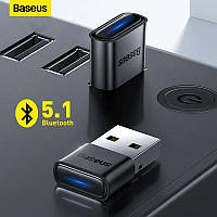 Bluetooth 5.1 USB адаптер Baseus BA04 приемник в компьютер пк юсб блютуз передатчик для ноутбук базеус adapter