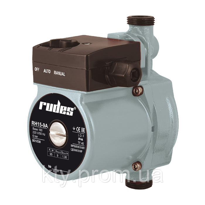 Циркуляційний насос Rudes RH15-9A (ID#1918938423), цена: 1459 ₴, купить ...