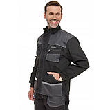 Спецодяг куртка та напівкомбінезон костюм євро роба комплект захисний робочий уніформа чоловіча спецівка польша, фото 6