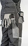 Спецодяг роба комплект робочий костюм захисний куртка та напівкомбінезон спецівка чоловіча польща, фото 7