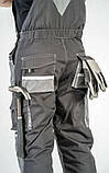 Спецодяг куртка та напівкомбінезон костюм євро роба комплект захисний робочий уніформа чоловіча спецівка польша, фото 8