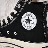 Кеди  Converse Chuck 70 Hi Black\White, фото 3