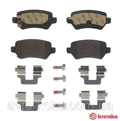 Brembo P59038 Гальмівні колодки задні KIA CEED Venga
