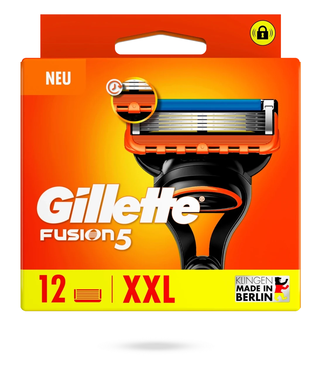 Змінні картриджі (Леза) для гоління Gillette Fusion5 12 шт