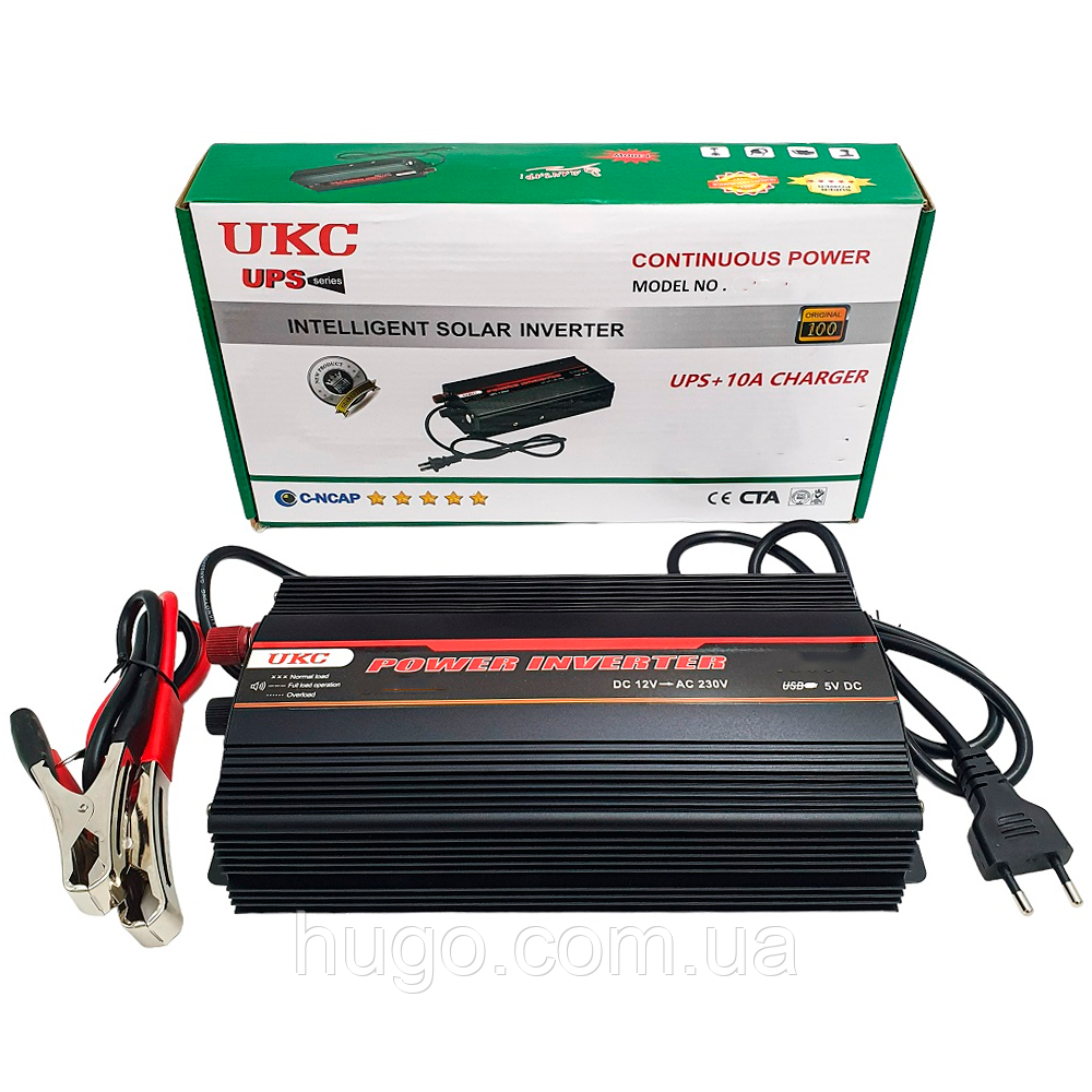 Перетворювач автомобільний AC/DC UPS, 800W charge / Інвертор напруги