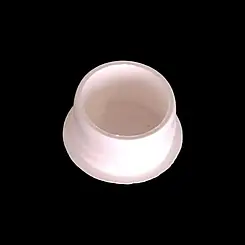 Заглушка d-18 для отворів кругла біла внутрішній розмір діаметр 18 мм меблева