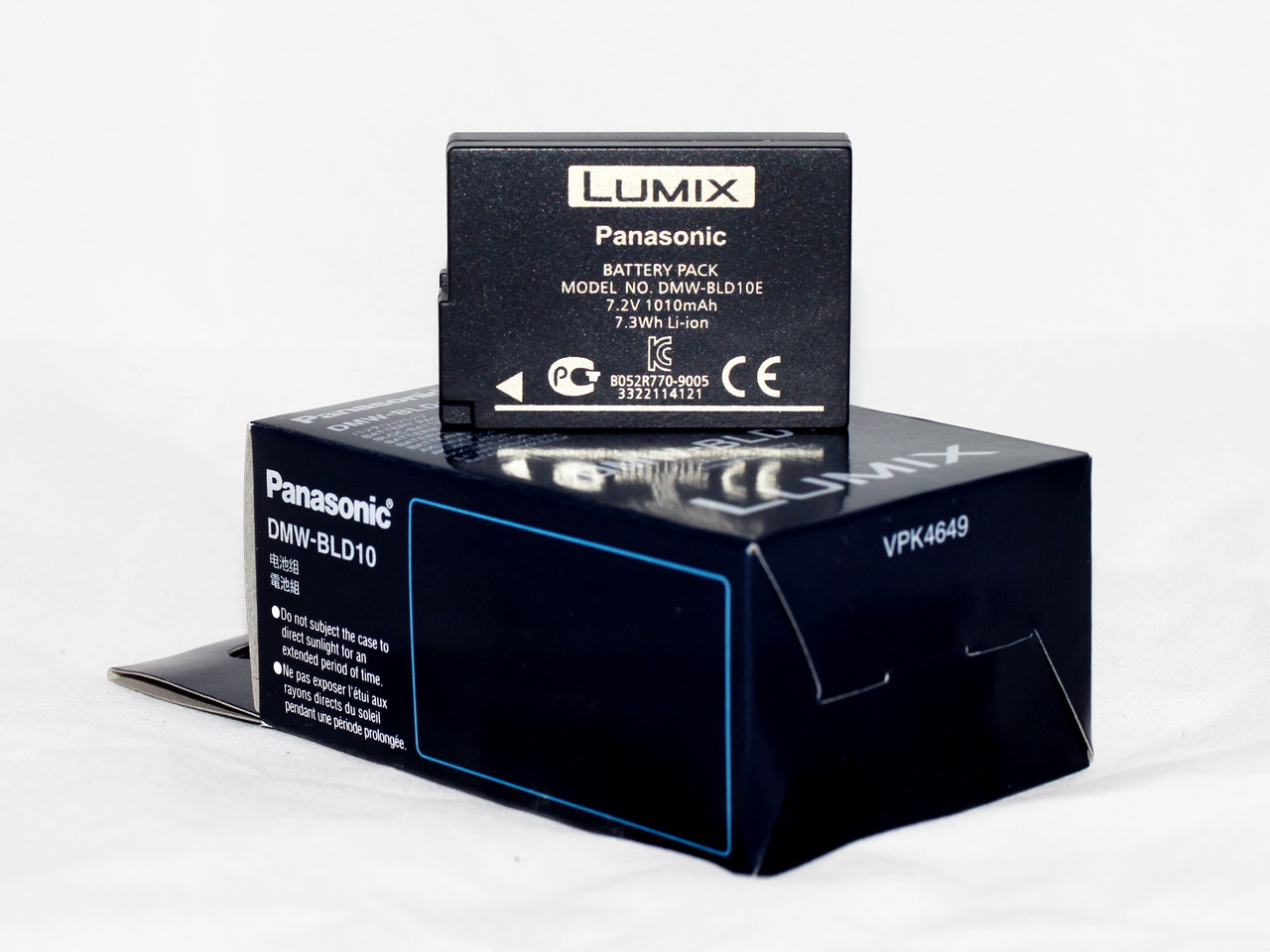 Акумулятор DMW-BLD10E (аналог DMW-BLD10 DMW-BLD10GK DMW-BLD10PP) для фотоапаратів Panasonic