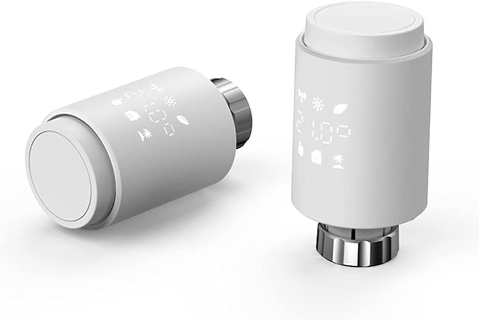 Клапан радіатора термостата Qiumi Zigbee, інтелектуальний програмований термостат, Amazon, Німеччина