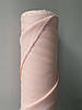 Ніжно-персикова сорочково-платтєва лляна тканина, колір 754, фото 3
