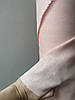 Ніжно-персикова сорочково-платтєва лляна тканина, колір 754, фото 6