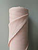 Ніжно-персикова сорочково-платтєва лляна тканина, колір 754, фото 4