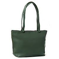 Женская кожаная большая сумка шопер ALEX RAI 8922-9 green